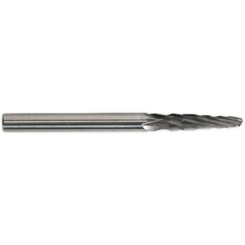 Image of Loops 3 PACK - 3mm Micro Carbide Burr Ball Nose Tapered Bits - Rotary Flash Removing Multi