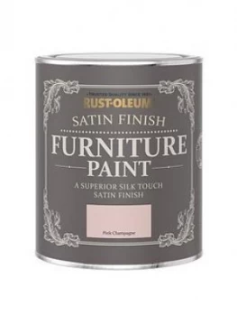 Image of Rust-Oleum Rust-Oleum Satin Furniture Paint Pink Champagne 750Ml