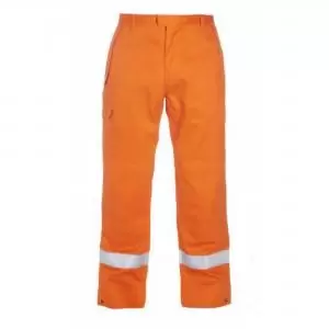 Image of Hydrowear Meddo Multi Cvc Flame Retardant Anti-Static Trouser Orange