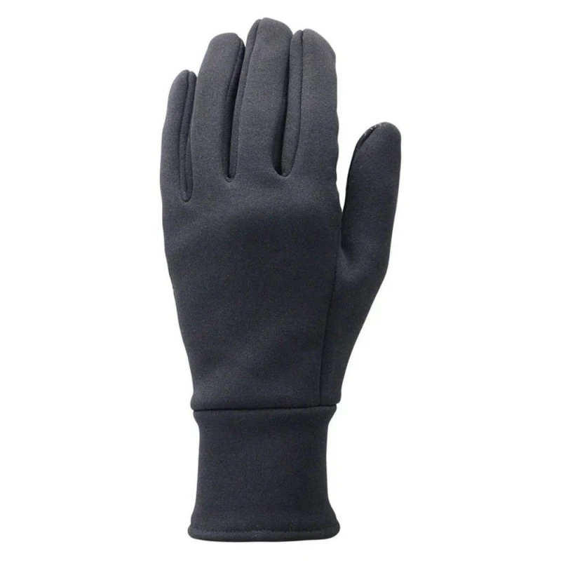 Image of Hy Mens Gripped Fleece Gloves in Black Size: XS Black Male XS