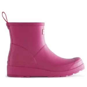 Image of Hunter Womens Original Play Short Wellingtons Prismatic Pink UK 7