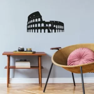 Image of Colessium Black Decorative Metal Wall Accessory