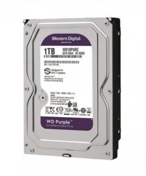 Image of Western Digital 1TB WD Purple Surveillance Hard Disk Drive WD10PURZ