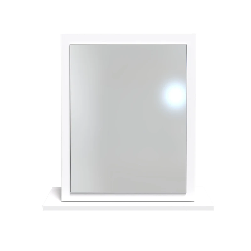 Image of Ready Assembled 2 U Kendal Mirror (Ready Assembled) White