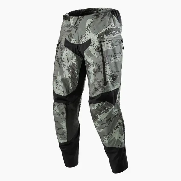Image of REV'IT! Peninsula Camo Grey Motorcycle Pants Size 2XL