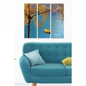 Image of MDF2363340 Multicolor Decorative MDF Painting (3 Pieces)