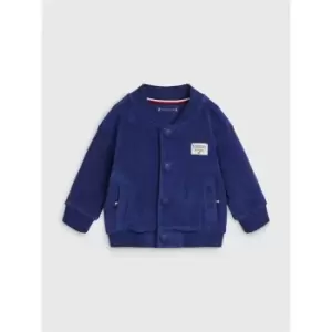 Image of Tommy Hilfiger Baby Towelling Top - Blue