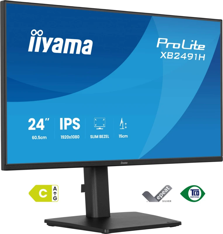 Image of iiyama ProLite XB2491H-B1 computer monitor 60.5cm (23.8") 1920 x