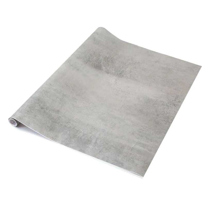 Image of D-C-Fix Concrete Grey Self Adhesive Vinyl Wrap Film Size: 675mm x 15000mm Grey Unisex 675mm x 15000mm