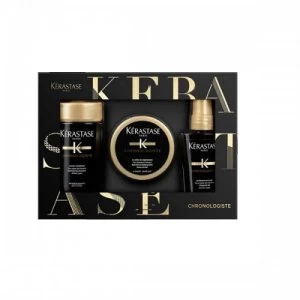 Image of Kerastase Chronologiste Travel Set for hair and scalp restoration