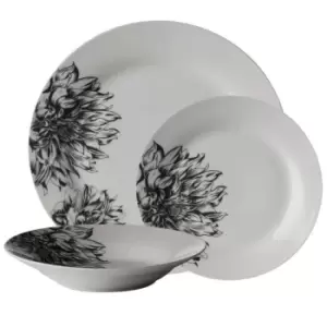 Image of Premier Housewares 12 Piece Avie Botanic Dinner Set