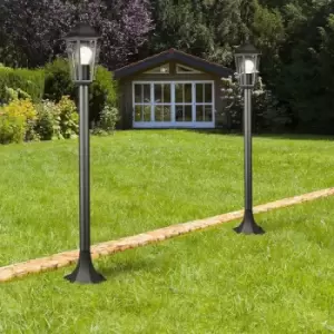 Image of Outdoor Light Victorian Style Street Wall Lamp Lantern Post Wegeleuchte 100cm (de)