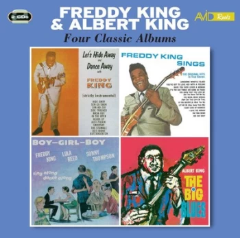 Image of Four Classic Albums by Freddy King & Albert King CD Album