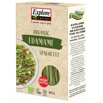 Image of Organic Edamame & Spirulina Spaghetti - 200g - 702468 - Explore Cuisine