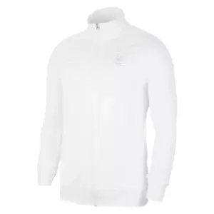 Image of 2020-2021 France Nike Anthem Jacket (White) - Kids