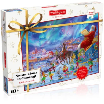 Image of 1000 Piece Jigsaw Puzzle - Christmas 2021 Edition