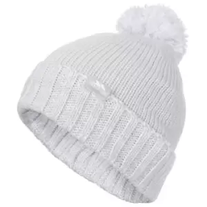 Image of Trespass Childrens/Kids Nefti Pom Pom Beanie (5-7 Years) (Pale Grey)
