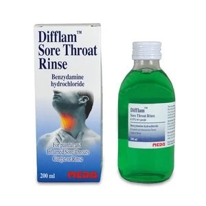 Image of Difflam Sore Throat Rinse 200ml