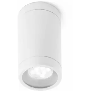 Image of Olot white garden ceiling light 1 bulb