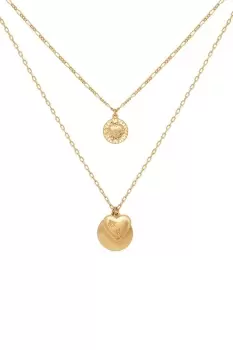 Image of Gold 'Love Hearts' Layered Necklace