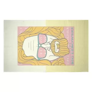 Image of Decorsome x The Big Lebowski Big Lebowski Dude Portrait Woven Rug - Small