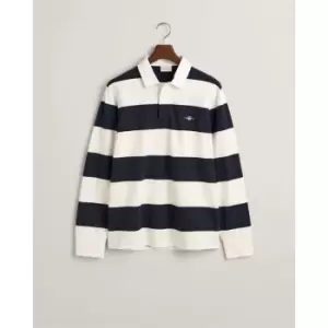 Image of Gant Reg Shield Barstripe Heavy Rugger E - Cream