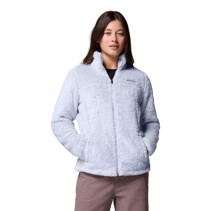 Image of Columbia Cloudy Day Sherpa Fleece Womens Blue female 8 (XS)