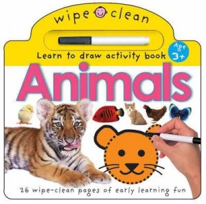Image of Wipe Clean - Animals Paperback