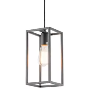Image of Italux Sigalo - Industrial And Retro Hanging Pendant Chrome 1 Light , E27