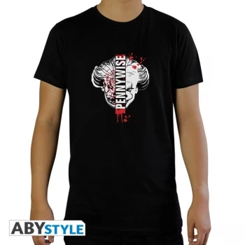 Image of IT - "Pennywise" Mens SS T-Shirt - Black - Basic