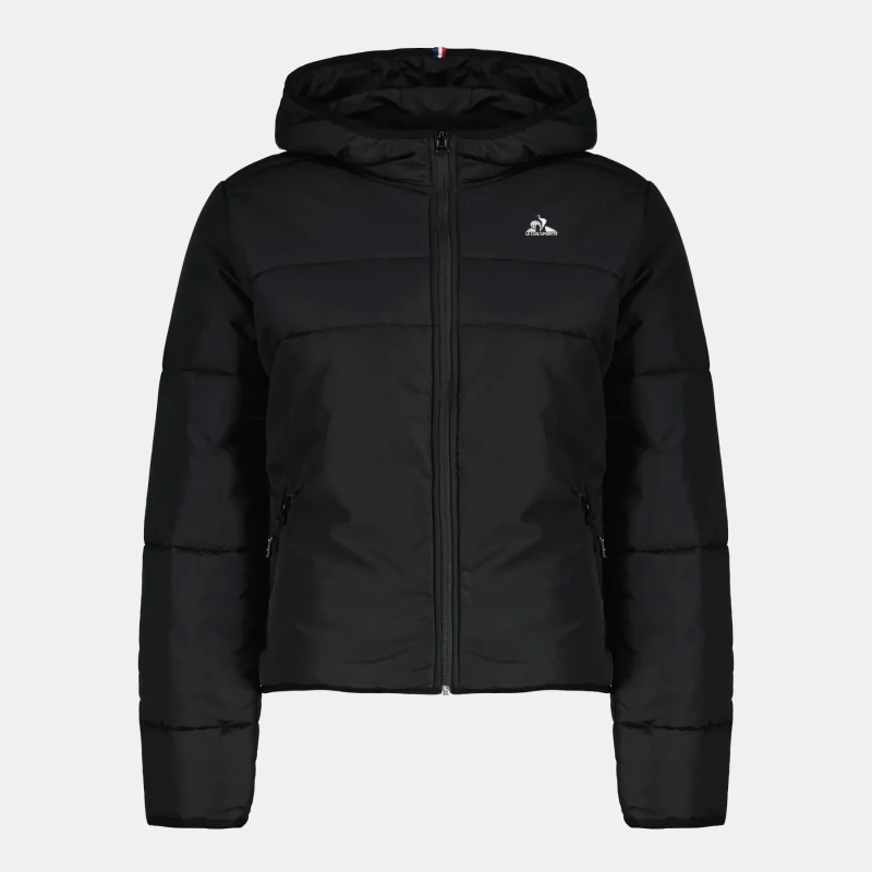 Image of Le Coq Sportif Womens Puffer jacket Le Coq Sportif Essentiels Light No. 1 Noir Female M