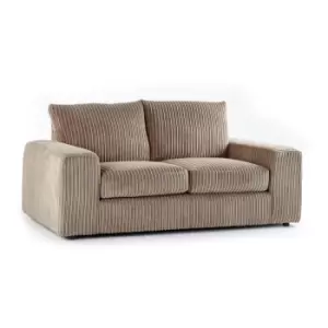 Image of Luciana Luxury Jumbo Cord 2 Seater Sofa Coffee