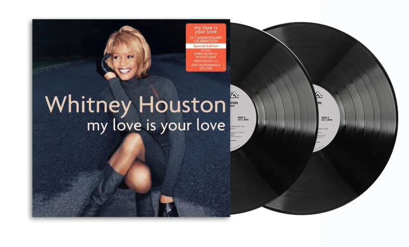 Image of Whitney Houston My Love Is Your Love 2x Vinyl LP Black unisex