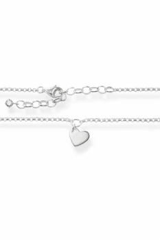Image of Ladies Thomas Sabo Sterling Silver Glam & Soul Anklet AK0003-051-14-L27V