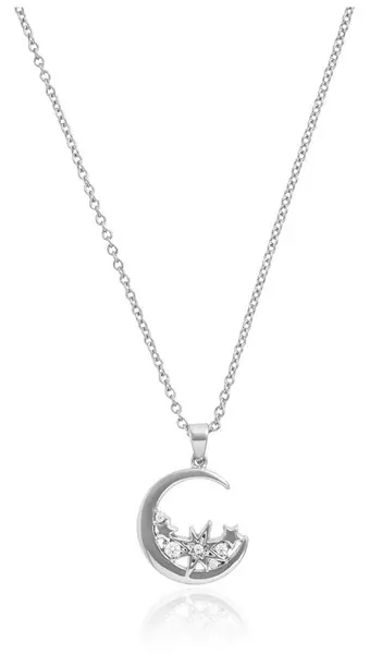 Image of Olivia Burton OBJCLN34 Celestial Cluster Moon Necklace Jewellery