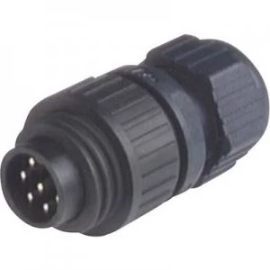 Image of Hirschmann 934 126-100-1 CA 6 LS CA Series Mains Voltage Connector Nominal current (details): 10 A/AC/DC Number of pins: 6 + PE