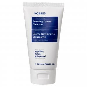 Image of Korres Greek Yoghurt Foaming Cream Cleanser 75ml