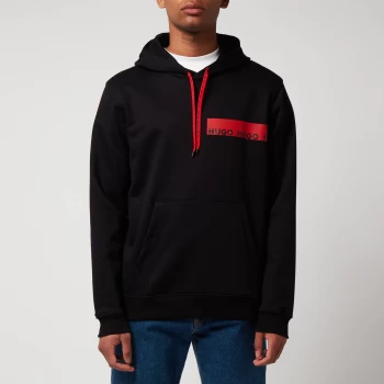 Image of HUGO Mens Diorgione Hoodie - Black - S