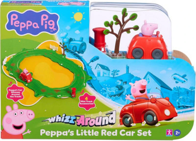 Image of Peppa Pig Peppa Pig Whizz-Around - Little Red Car - Peppa Pig Male RN55001