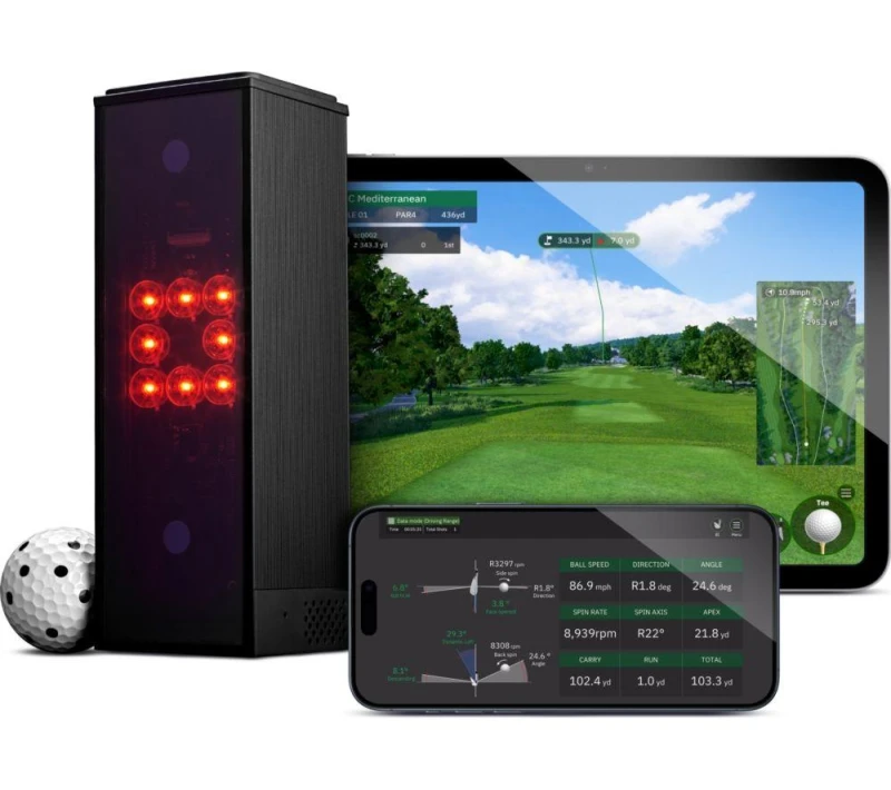 Image of SQUARE GOLF Indoor Golf Launch Monitor - Black 8809884460045
