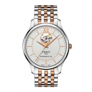 Image of Tissot Tradition Mens Two Tone Bracelet Watch