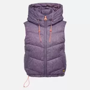 Image of Barbour International Snake-Print Halton Gilet - UK 16