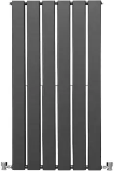 Image of Designer Flat Panel Radiators Anthracite Grey 1800mm x 420mm