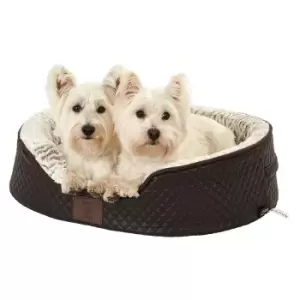 Image of Bunty Manhattan Large Brown Pet Bed