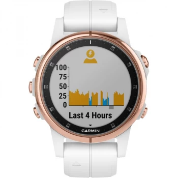 Image of Garmin fenix 5S Plus Sapphire White & Rose Gold