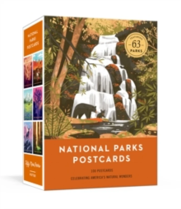 Image of National Parks Postcards. Other printed item. By FiftyNine Parks Books