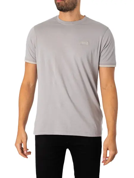 Image of Barbour International Philip Tipped Cuff T-Shirt Ultimate Grey XL