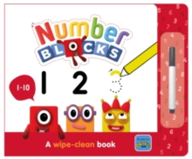 Image of Numberblocks Numberblocks 1-10: A Wipe-Clean Book Multi unisex