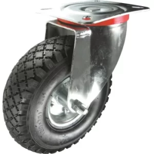 Image of Atlas Workholders Swivel Plate 200MM Pneumatic Tyre