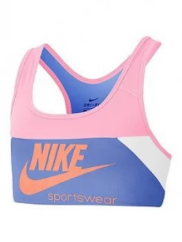 Image of Nike Older Girls Swoosh Veneer Bra - Multi